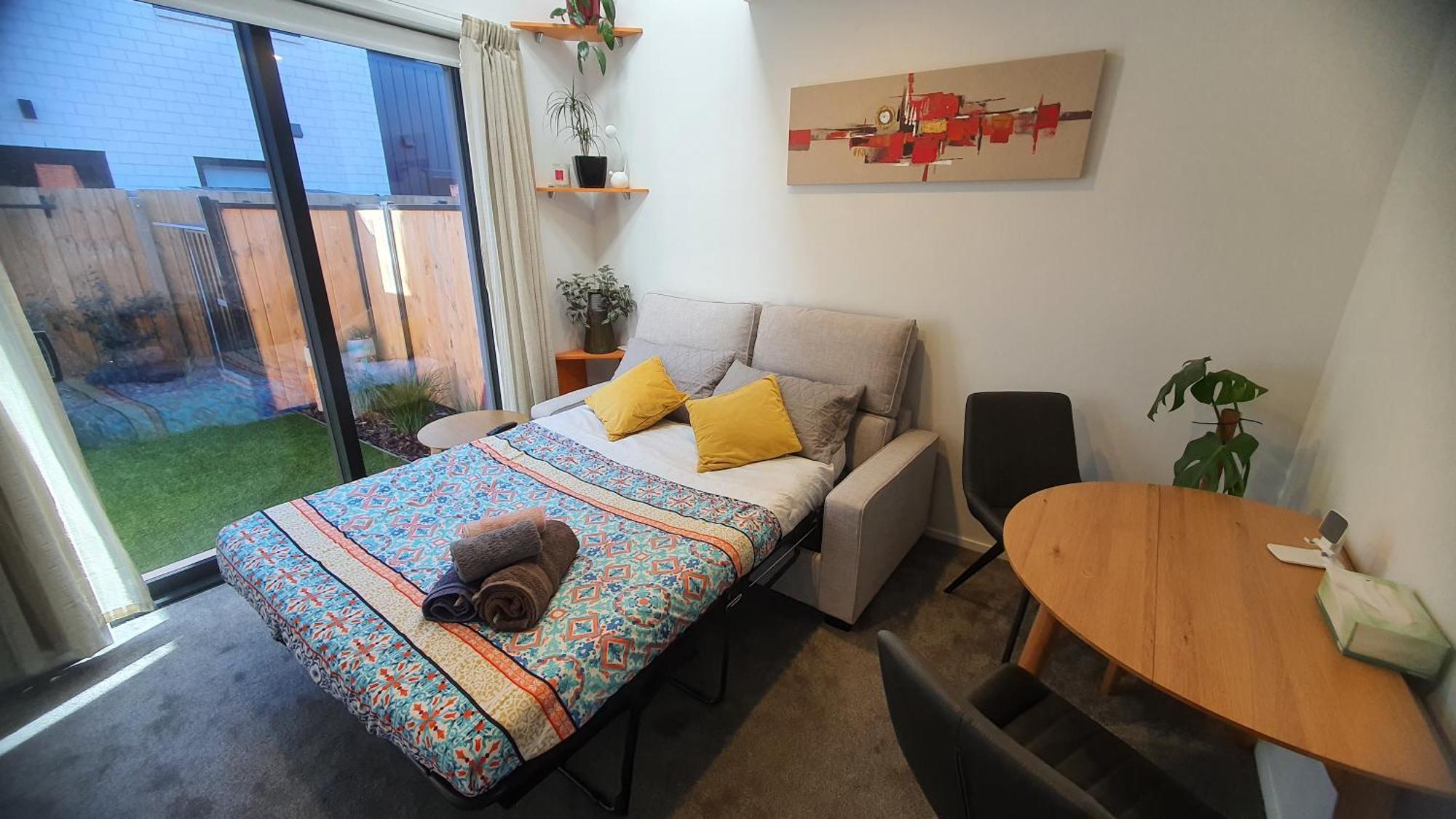 Modern Loft In Christchurch Cbd With Private Courtyard Eksteriør bilde