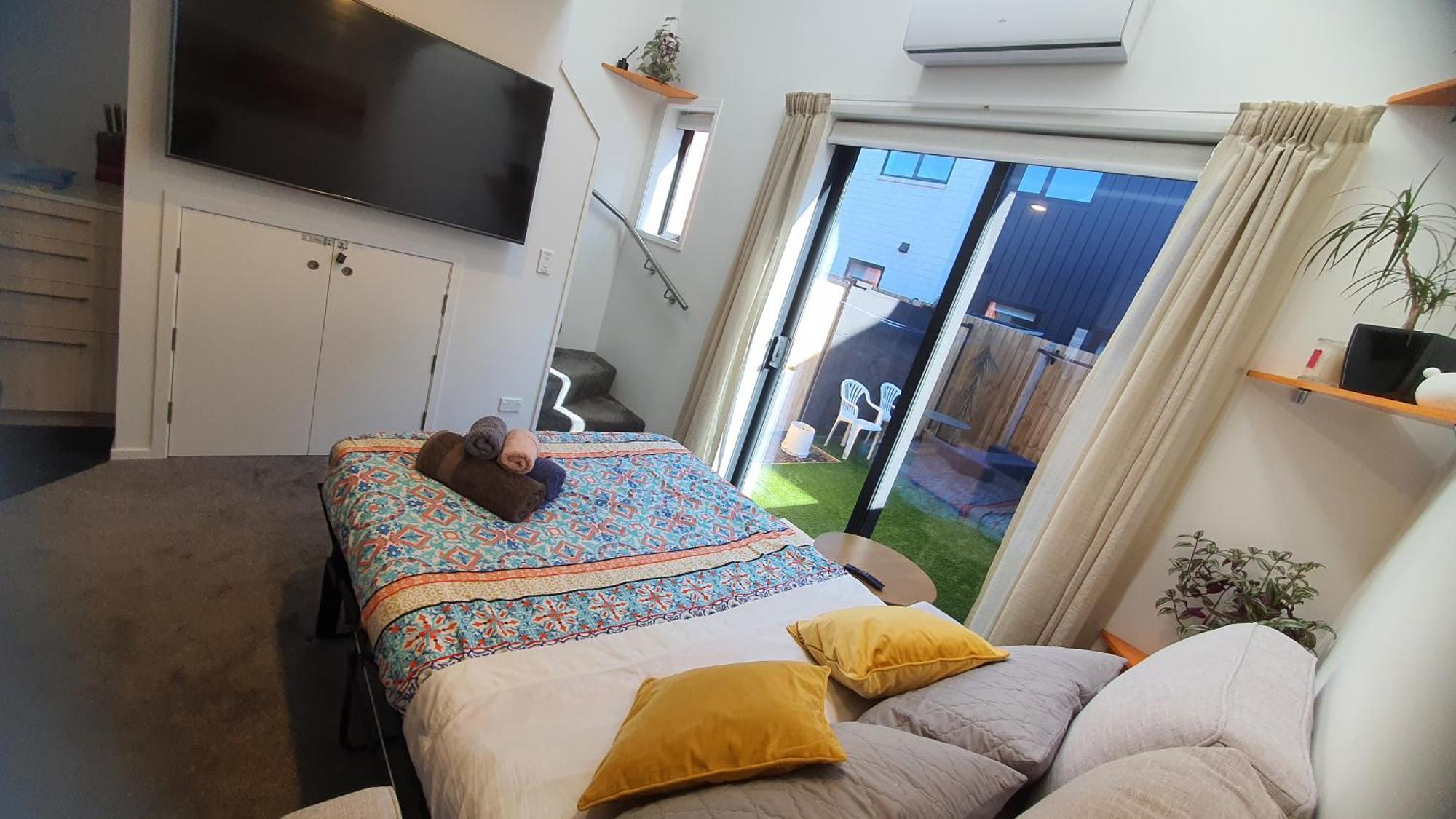 Modern Loft In Christchurch Cbd With Private Courtyard Eksteriør bilde