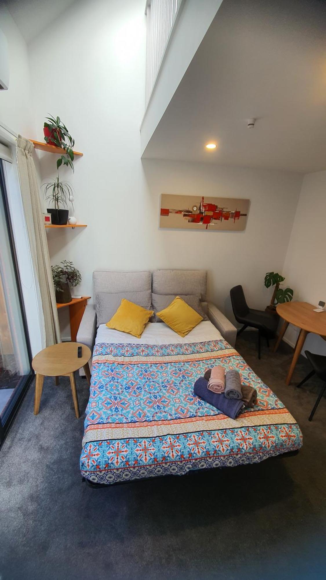 Modern Loft In Christchurch Cbd With Private Courtyard Eksteriør bilde